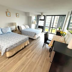 Oceanview Deluxe Studio w/pool & kitchenette
