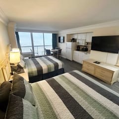 Surf N Sun spectacular oceanfront studio w/balcony